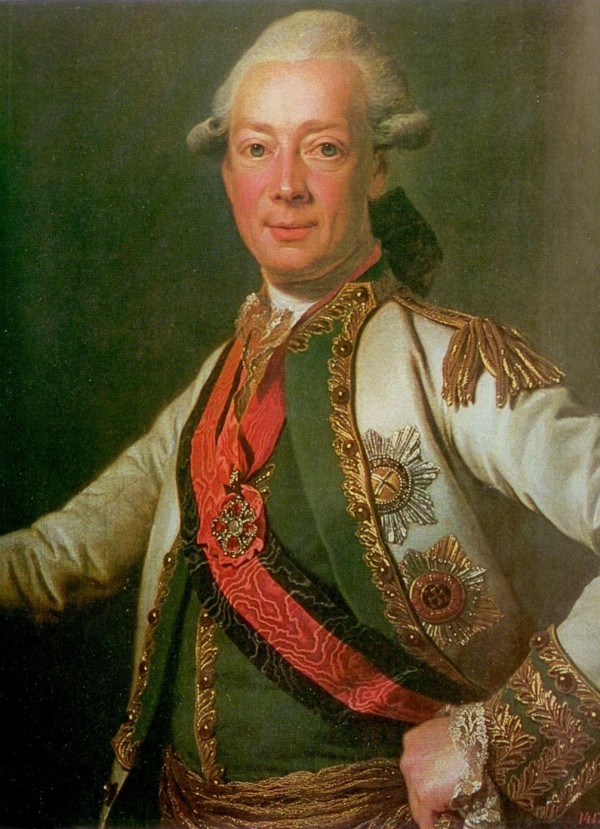 Count Ivan Grigoryevich Chernyshov by Dmitry Levitzky